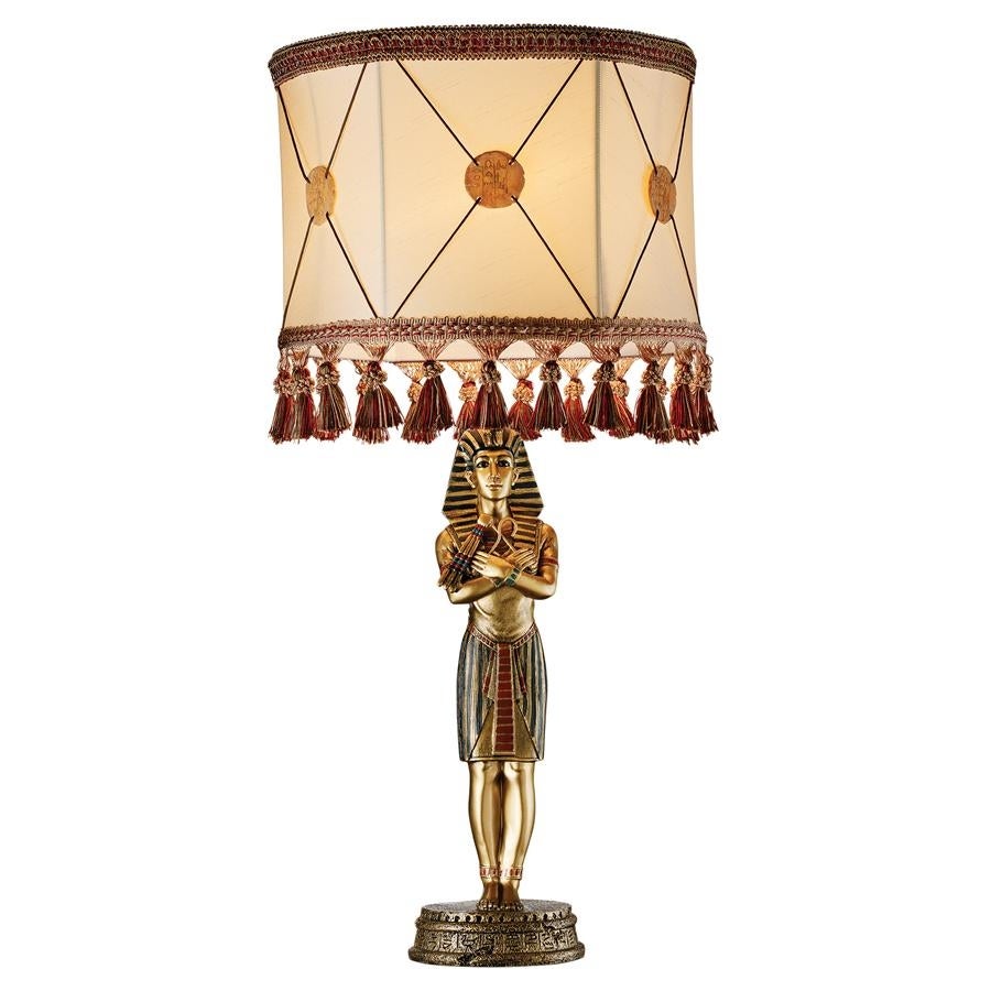 Design Toscano King Tutankhamenandapos;s Sculptural Table Lamp - Mycitystee