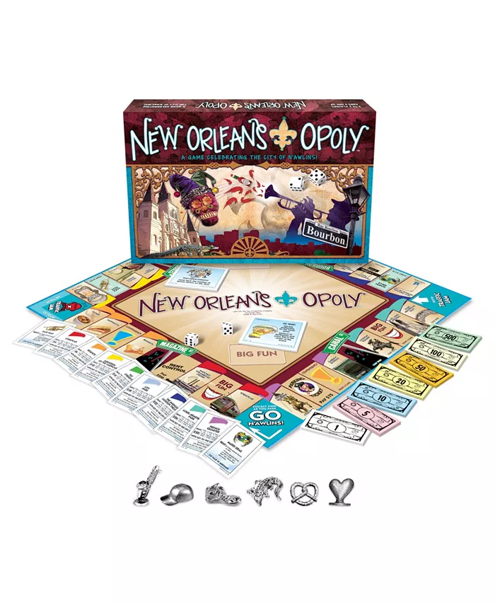 Late for the Sky New Orleans-Opoly Board Game - Mycitystee