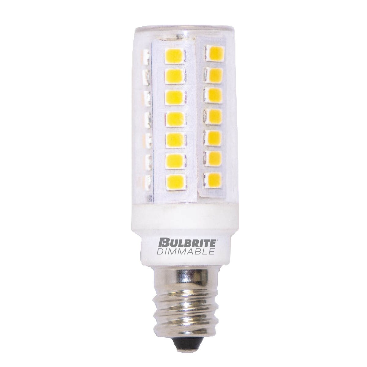 Bulbrite Pack of (2) Dimmable Clear Mini T6 Candelabra (E12) LED Mini - Mycitystee