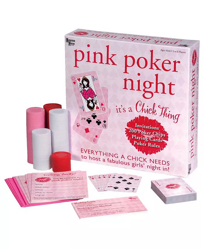 University Games Pink Poker Night - Mycitystee