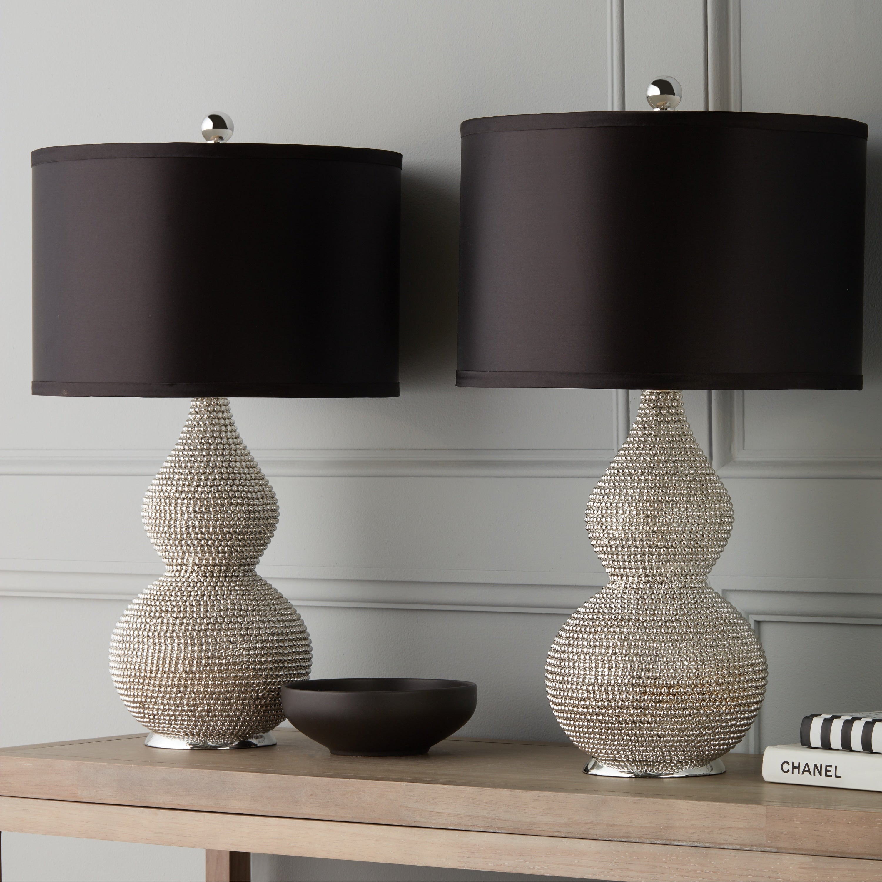 Abbyson Sea Urchin 26 Inch Table Lamp (Set of 2) - Mycitystee