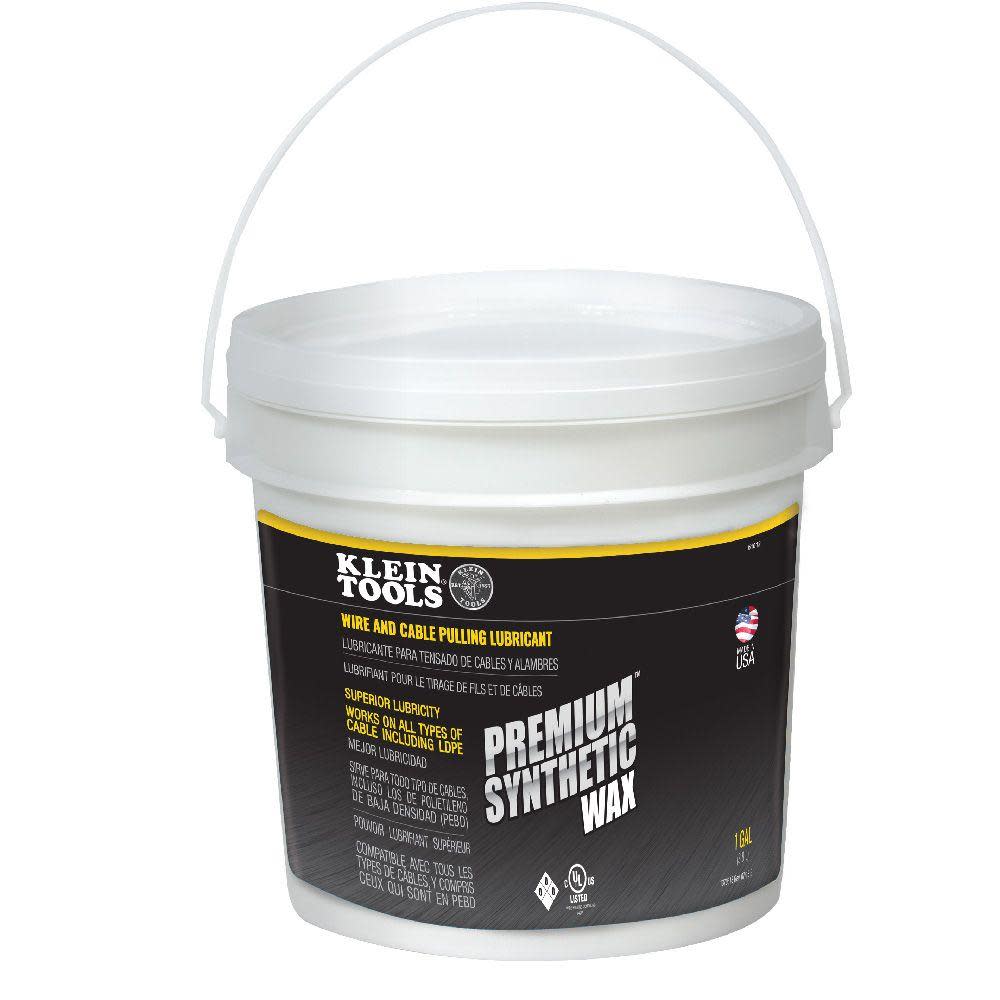 Klein Tools Premium Synthetic Wax Lubricant - 1 Gal 51012 from Klein Tools - Mycitystee