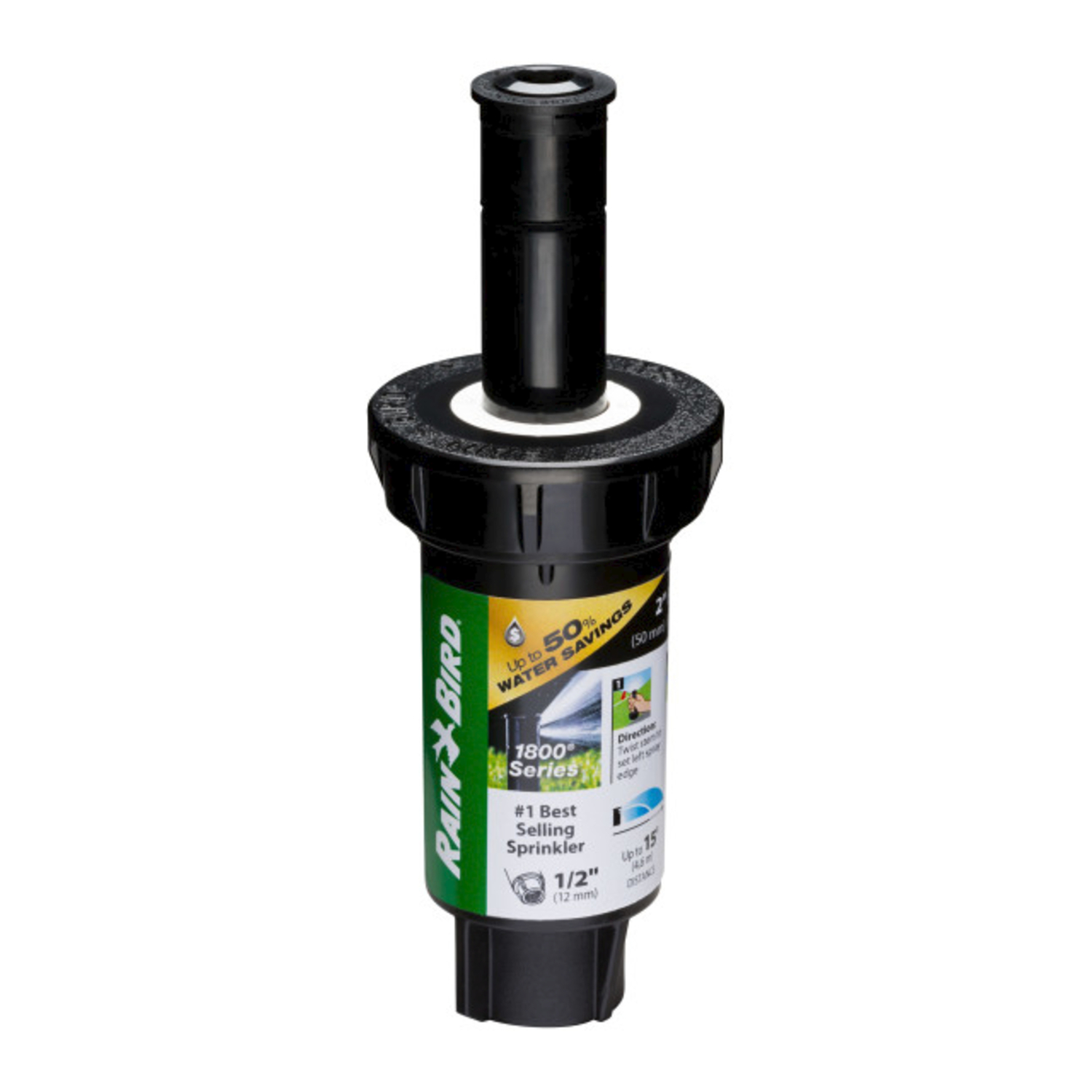 Rain Bird 1800 Series 2 in. H Full-Circle Pop-Up Spray Head - Mycitystee