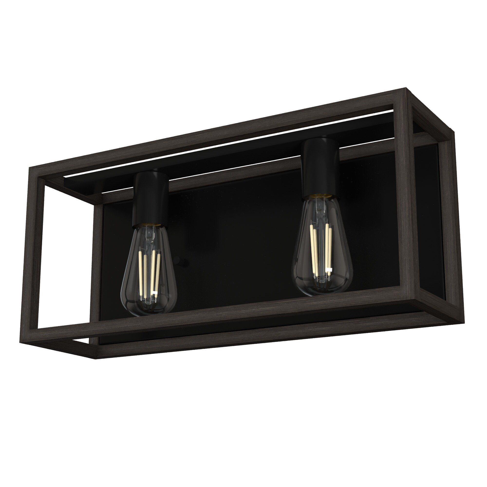 Hunter Squire Manor 2 - Light Vanity Wall Light， Modern Farmhouse - Mycitystee