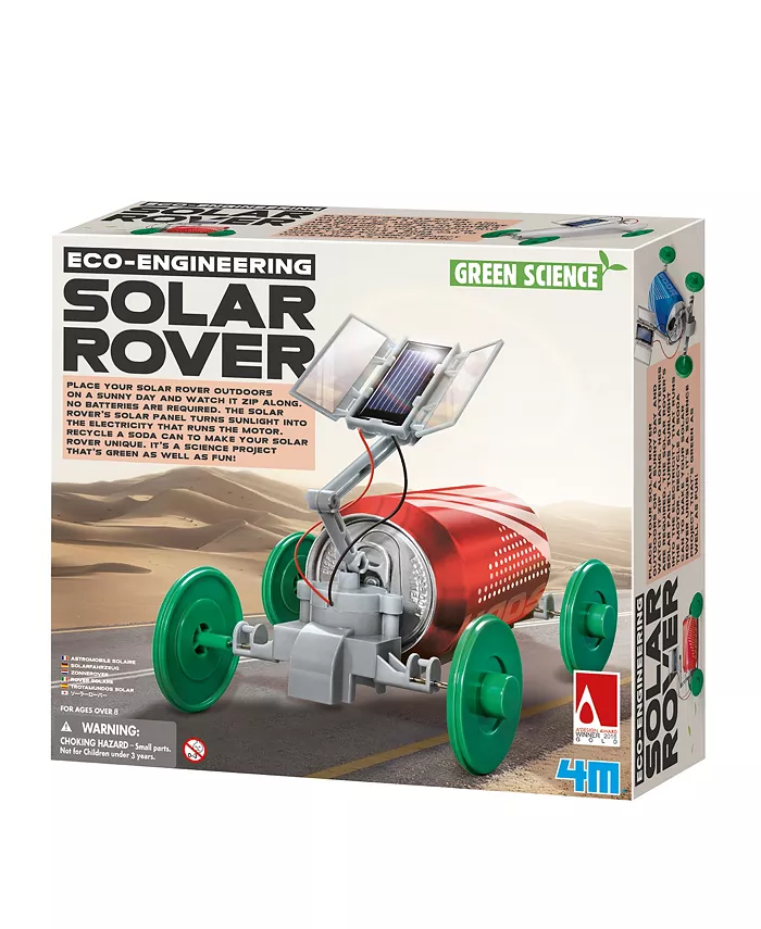 Redbox 4M Kidslabs Solar Rover Science Kit Stem - Mycitystee