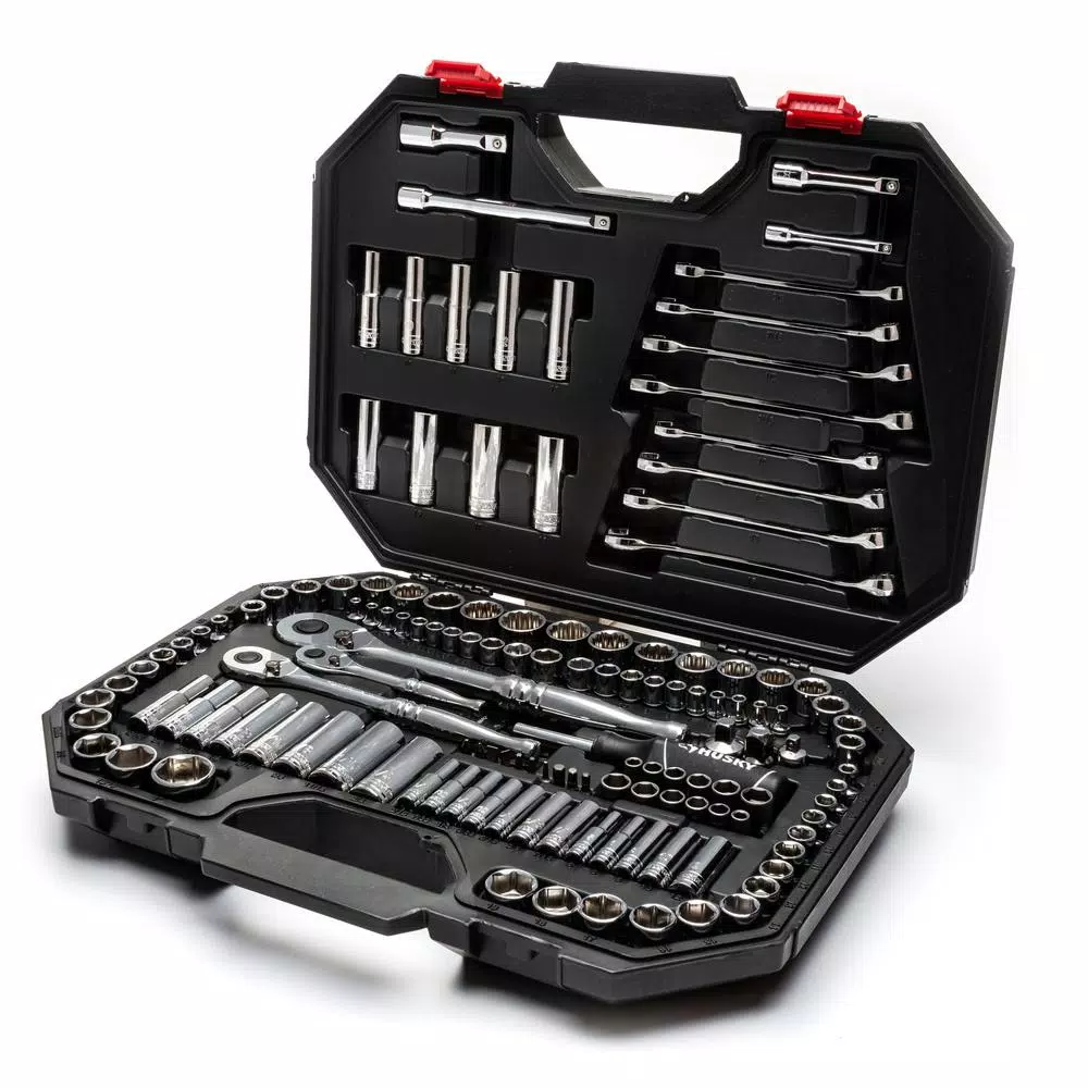 Husky 1/4 in.， 3/8 in. and 1/2 in. Drive Mechanics Tool Set (149-Piece) and#8211; XDC Depot - Mycitystee