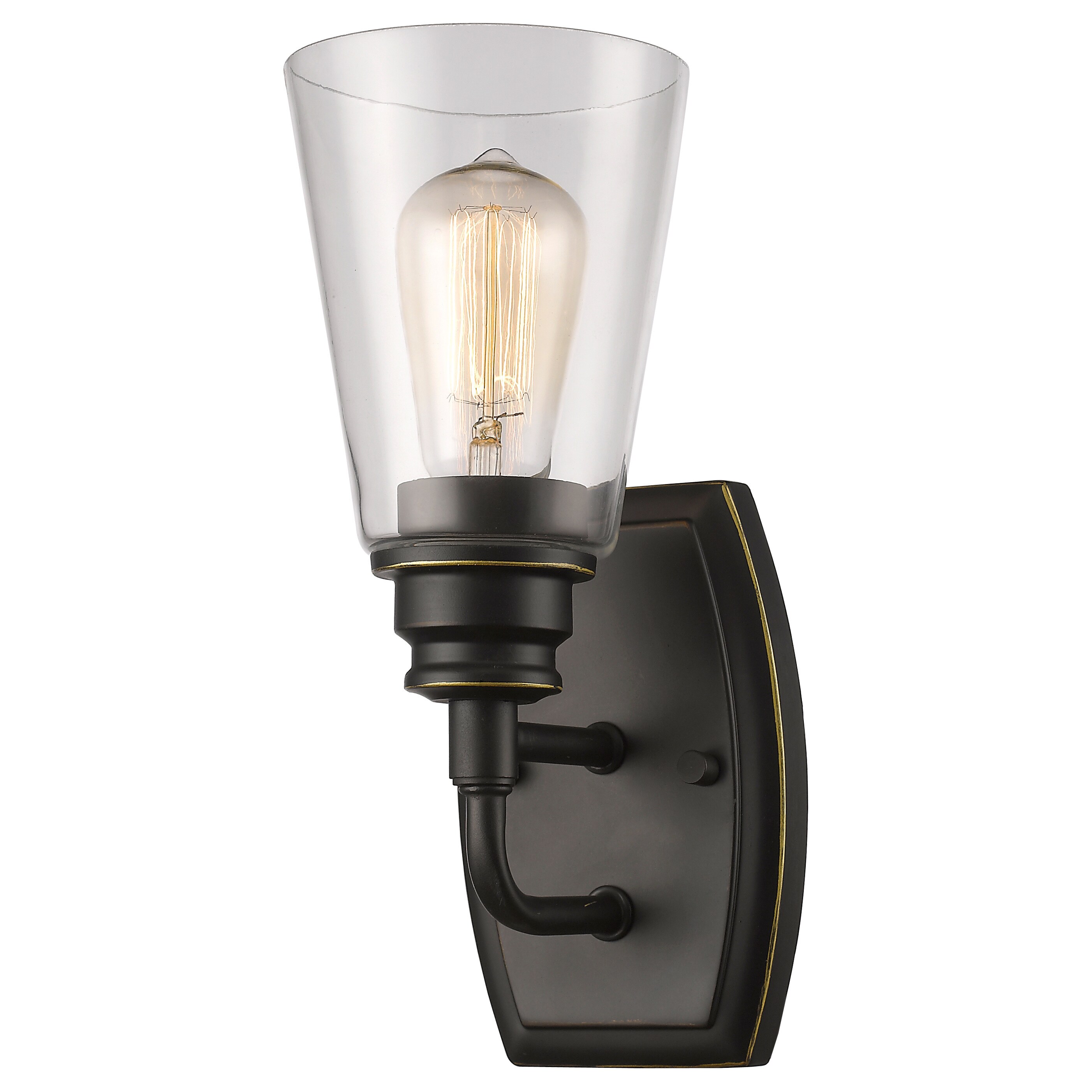 Avery Home Lighting Annora 1-light Clear Wall Sconce - Mycitystee