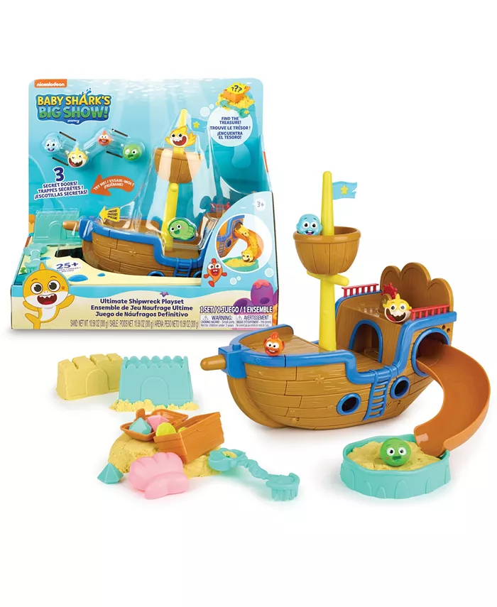 Baby Shark CLOSEOUT! Ultimate Shipwreck Play Set - Mycitystee