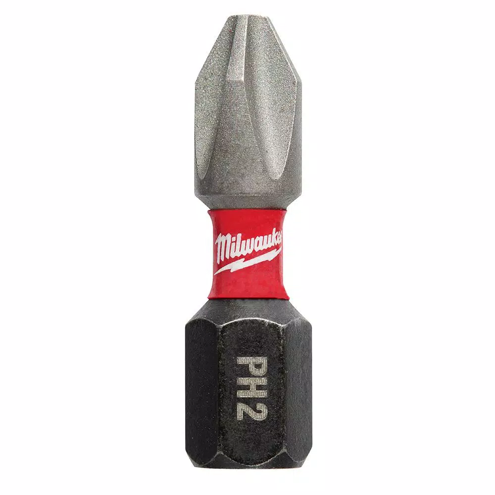Milwaukee SHOCKWAVE 1 in. Steel #2 Philips Insert Bit Set (25-Piece) and#8211; XDC Depot - Mycitystee