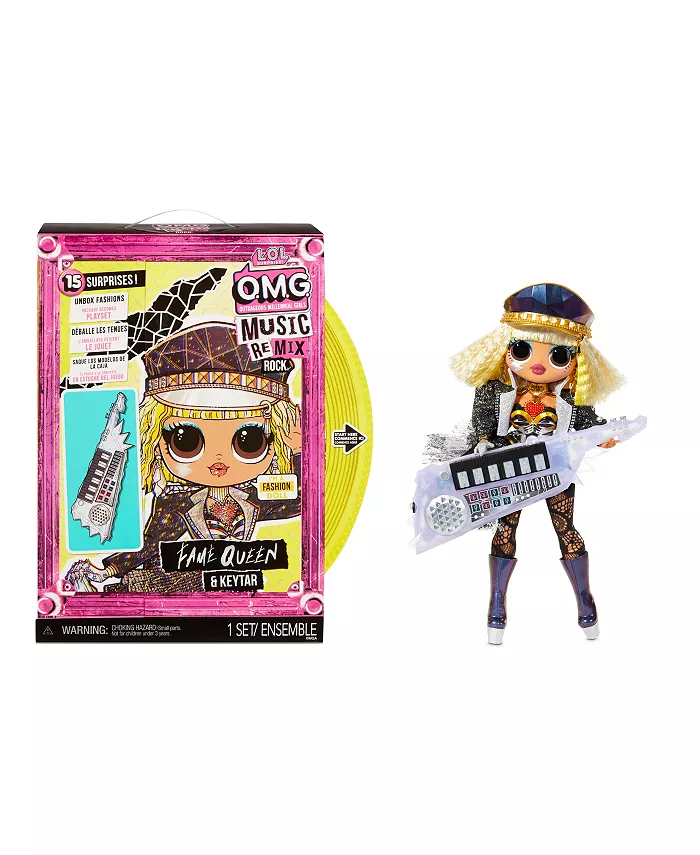 LOL Surprise! OMG Remix Rock-  Fame Queen and Keytar - Mycitystee