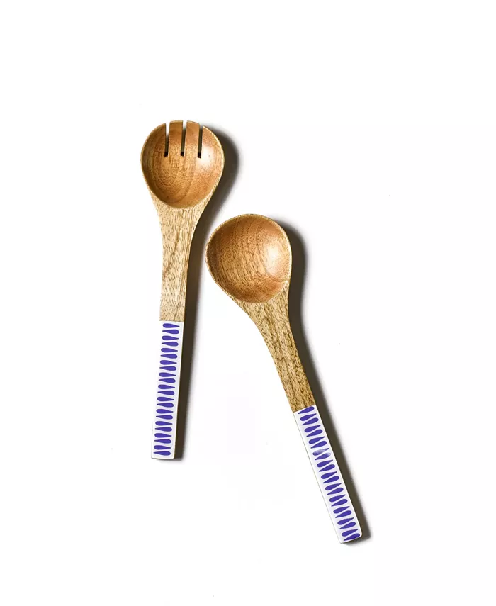 Coton Colors Pip Mango Wood Salad Server Set - Mycitystee