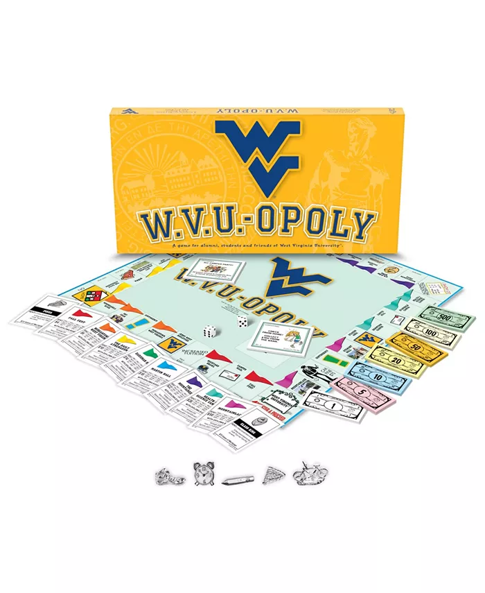 Late for the Sky WVU-Opoly Board Game - Mycitystee