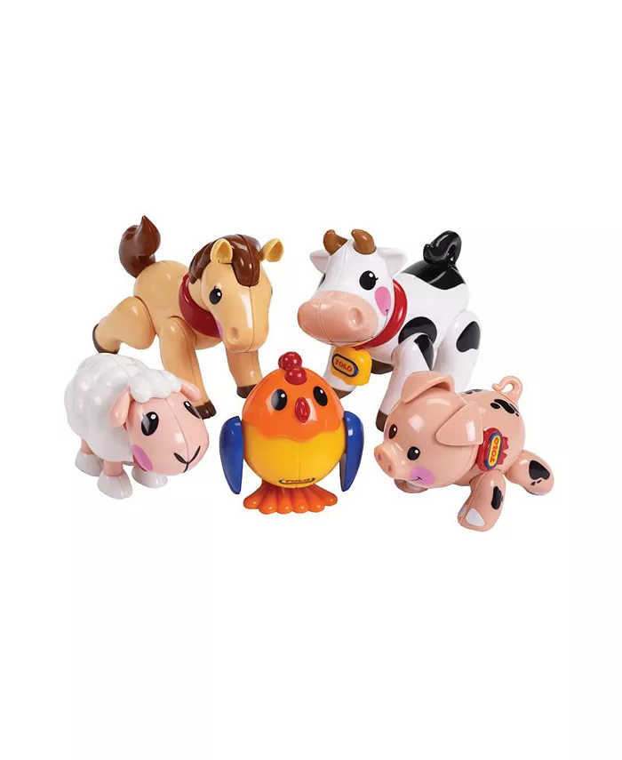 TOLO First Friends Farm Animals  - Set of 5 - Mycitystee