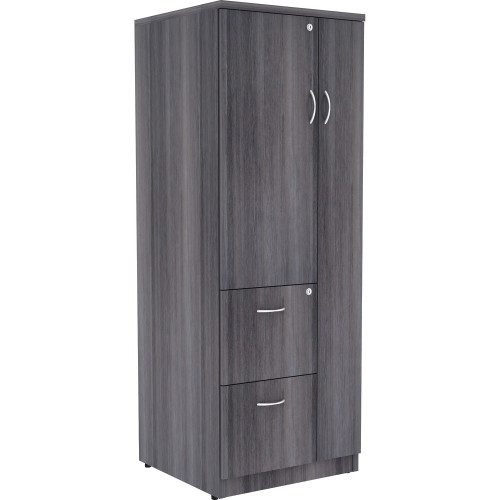 Lorell Relevance Tall Storage Cabinet - 2-Drawer (69659) - Mycitystee