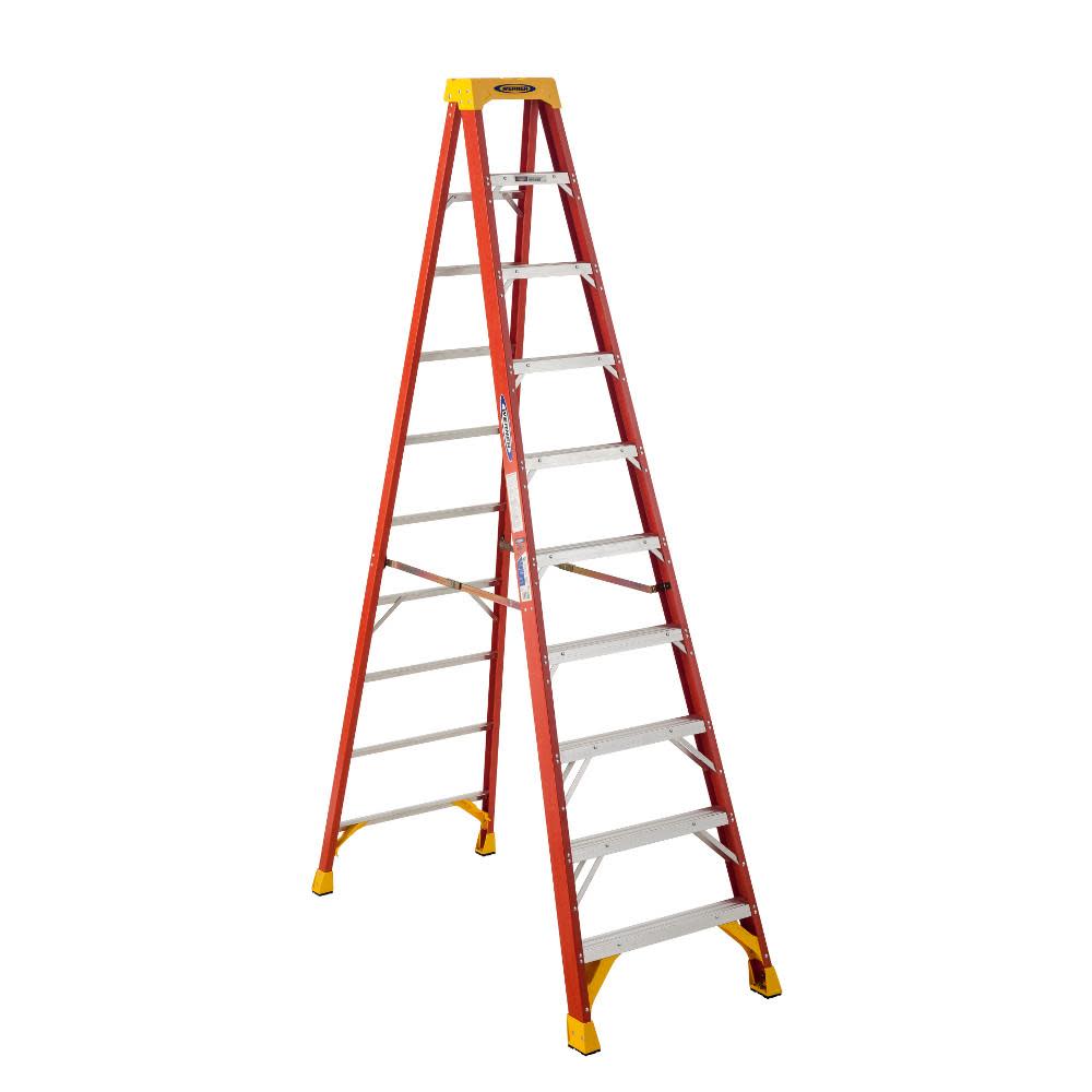 10 Ft. Type IA Fiberglass Step Ladder - Mycitystee