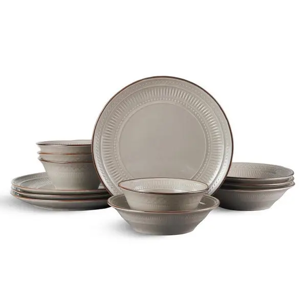 Pfaltzgraff 12-Piece Easton Dinnerware Set - Mycitystee