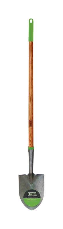 Ames 53 in. Steel Round Garden Shovel Wood Handle - Mycitystee