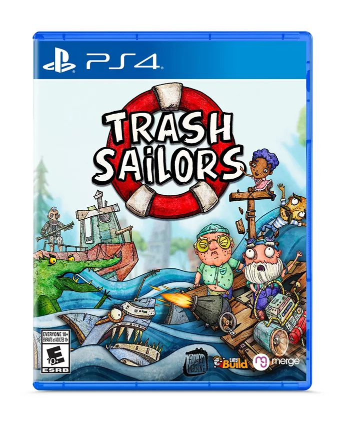 Merge Games TRASH SAILORS - PS4 - Mycitystee
