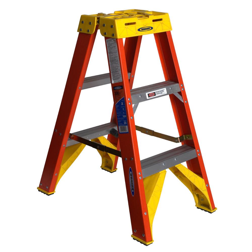 3 Ft. Type IA Fiberglass Twin Ladder - Mycitystee