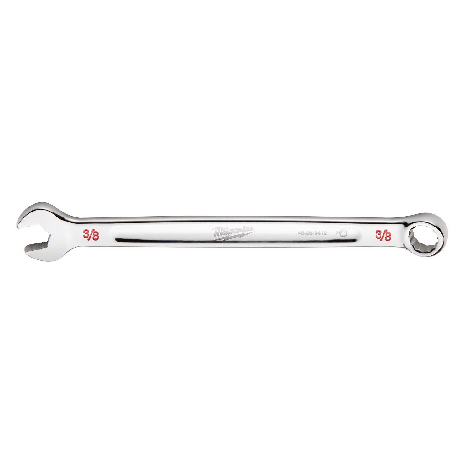 Milwaukee 3/8 in. X 3/8 in. SAE Combination Wrench 1 pc - Mycitystee
