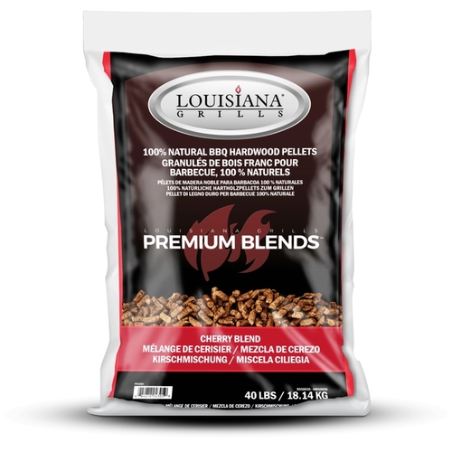 Louisiana Grills 55404 Wood Pellets All Natural Cherry 40 lb - Mycitystee