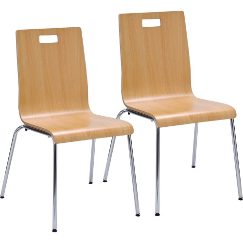 Lorell Bentwood Cafe Chair (99864) - Mycitystee