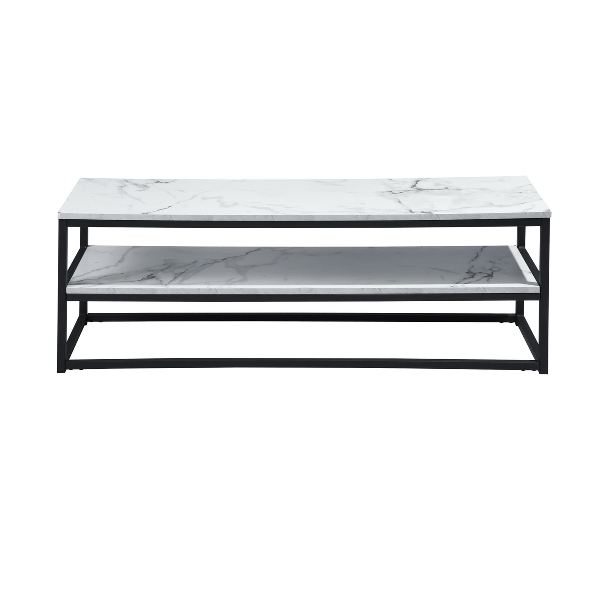 End Table Coffee Table Wooden Living Room Table with Storage White - Mycitystee