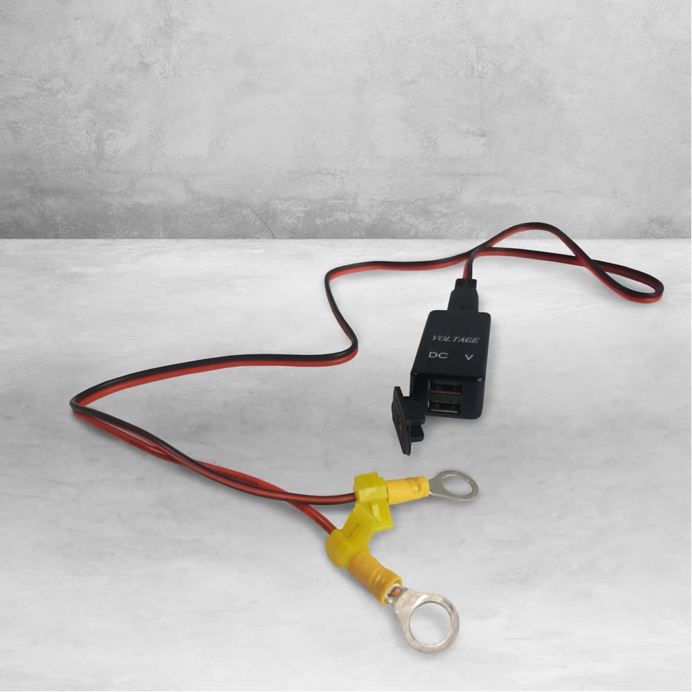 Dakota Lithium USB Phone Charger Voltmeter and Terminal Wiring Kit - Mycitystee