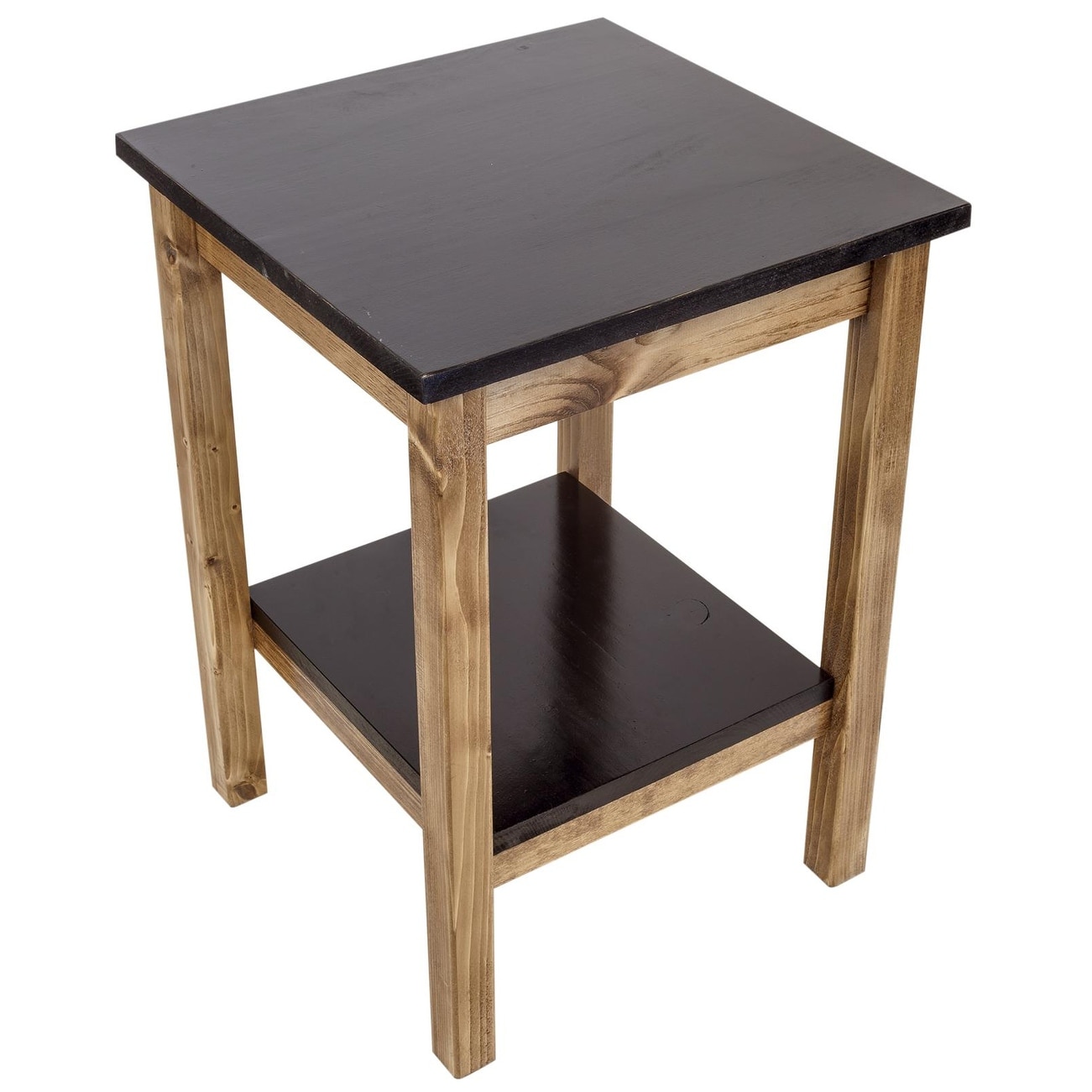 Rustic Square End Table - Mycitystee