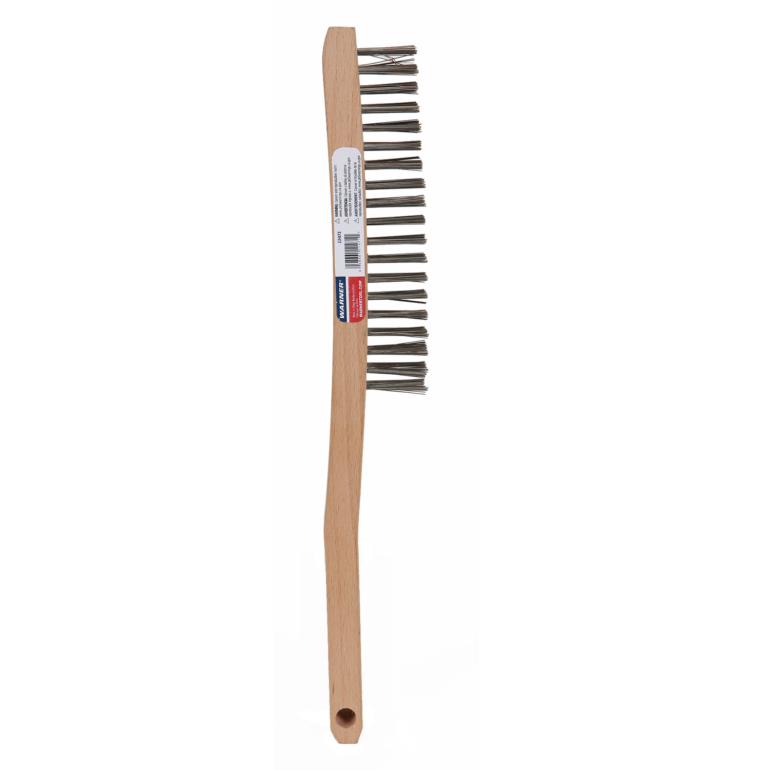 Warner 3 in. W X 13 in. L Stainless Steel Wire Brush - Mycitystee