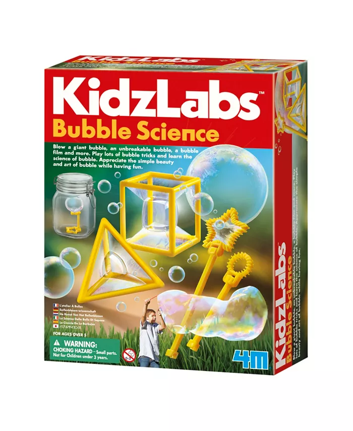 Redbox 4M Kidzlabs Bubble Science Kit - Mycitystee