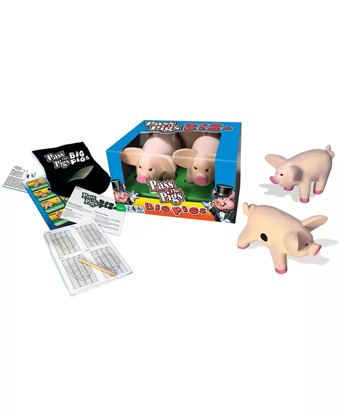 Winning Moves Pass The Pigs- Big Pigs - Mycitystee