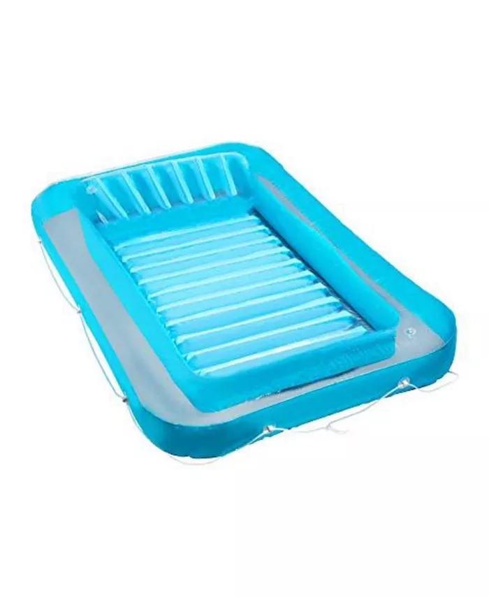 Hoovy Inflatable Tanning Pool Lounge Float | Tanning Pool Float | Personal Pool Lounger | Tanning Pool with Pillow | Inflatable Tanning Bed | Tanning - Mycitystee