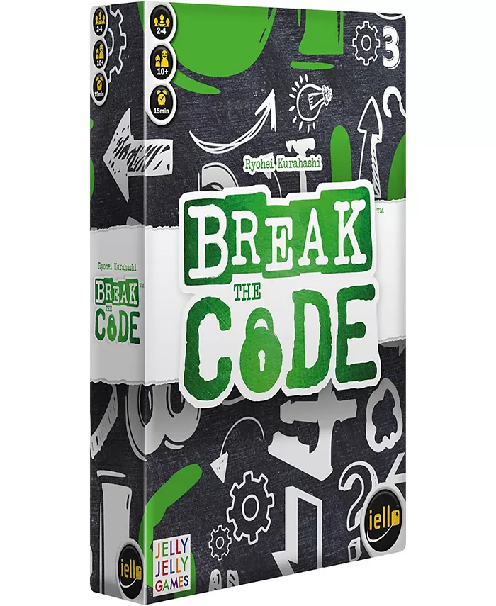 IELLO Games Break The Code Deduction Puzzle Board Game for Kids and Family - Mycitystee