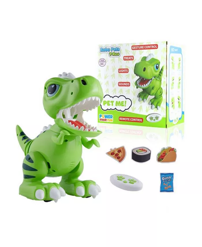 Power Your Fun Robo Pets T-Rex Dinosaur Toy for Girls and Boys - Mycitystee