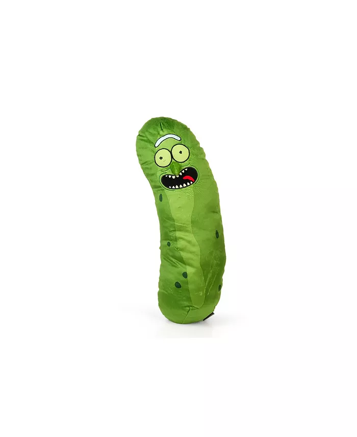 Franco Manufacturing Co Rick and Morty Pickle Rick Plush Toy Pillow - 20-Inch Stuffed Scientist Doll Collectible Figure - Adult Swim Season 3 Characte - Mycitystee