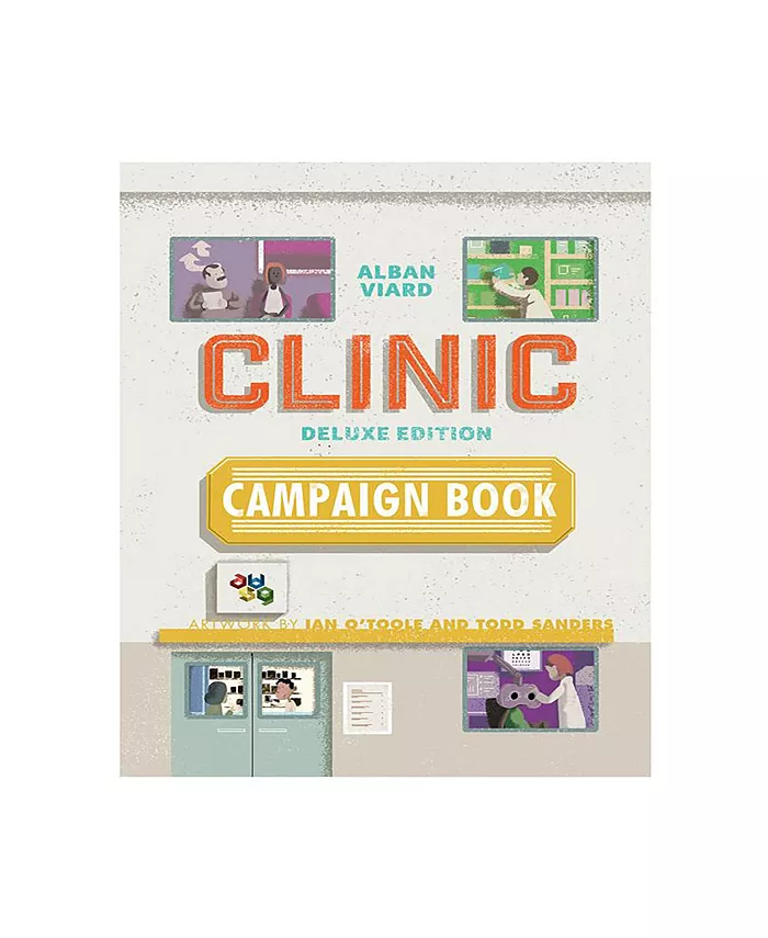 Capstone Games Clinic Deluxe Module Extension Campaign Book， Strategy Board Game - Mycitystee