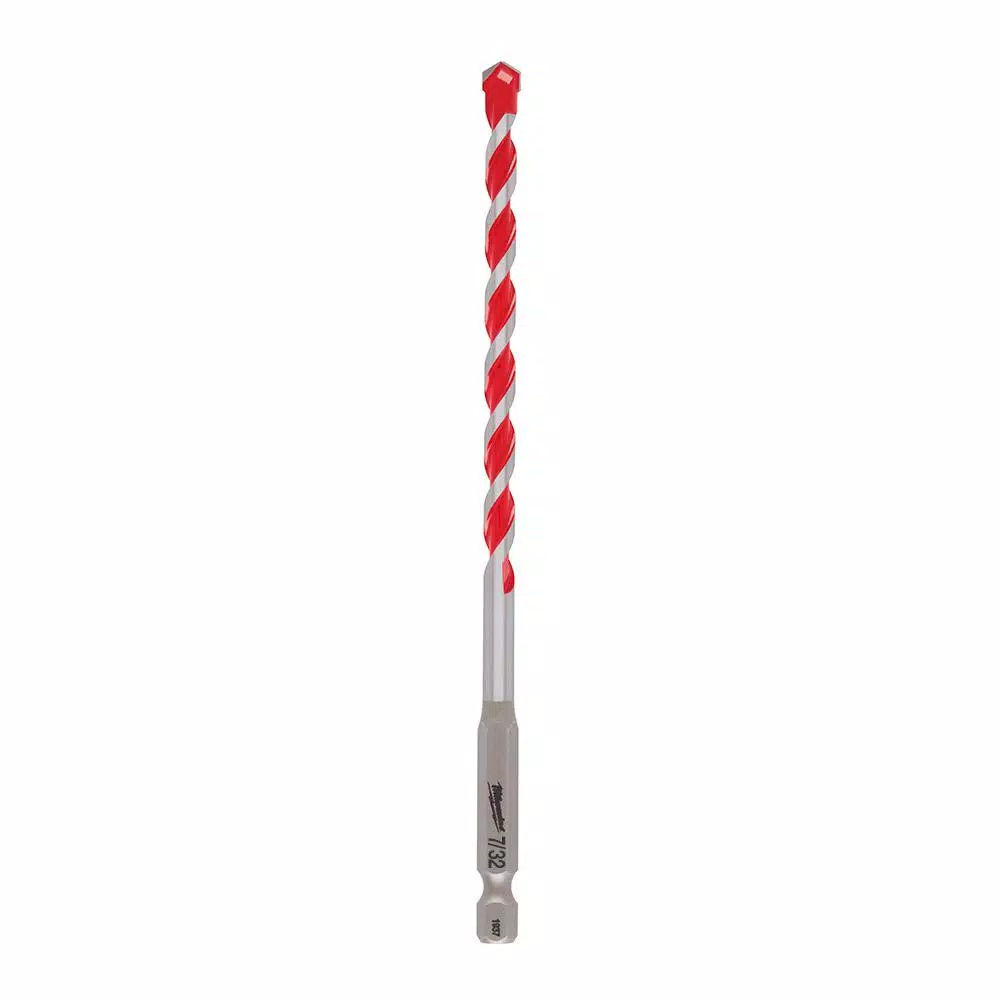 Milwaukee 7/32 in. x 4 in. x 6 in. SHOCKWAVE Carbide Hammer Drill Bit and#8211; XDC Depot - Mycitystee