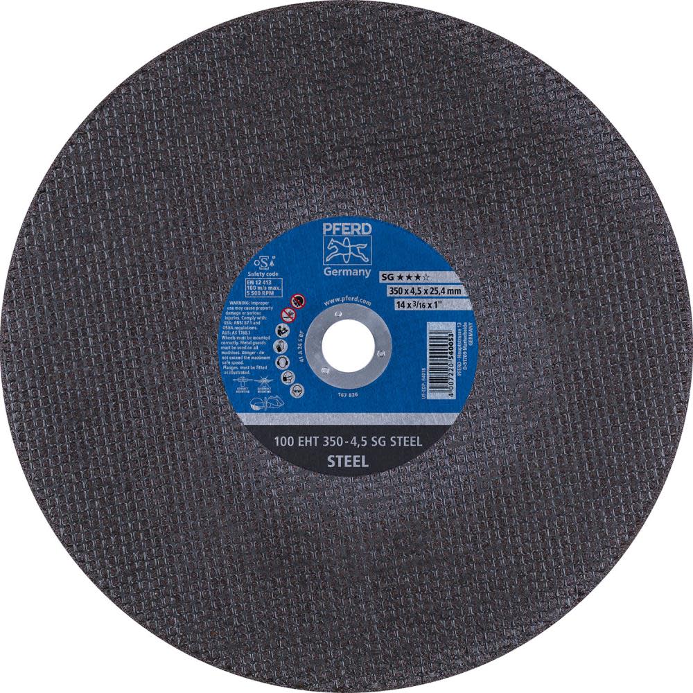 14 x 3/16 Portable Cut-Off Wheel， 1 A.H.SG STEELType 1 - Mycitystee