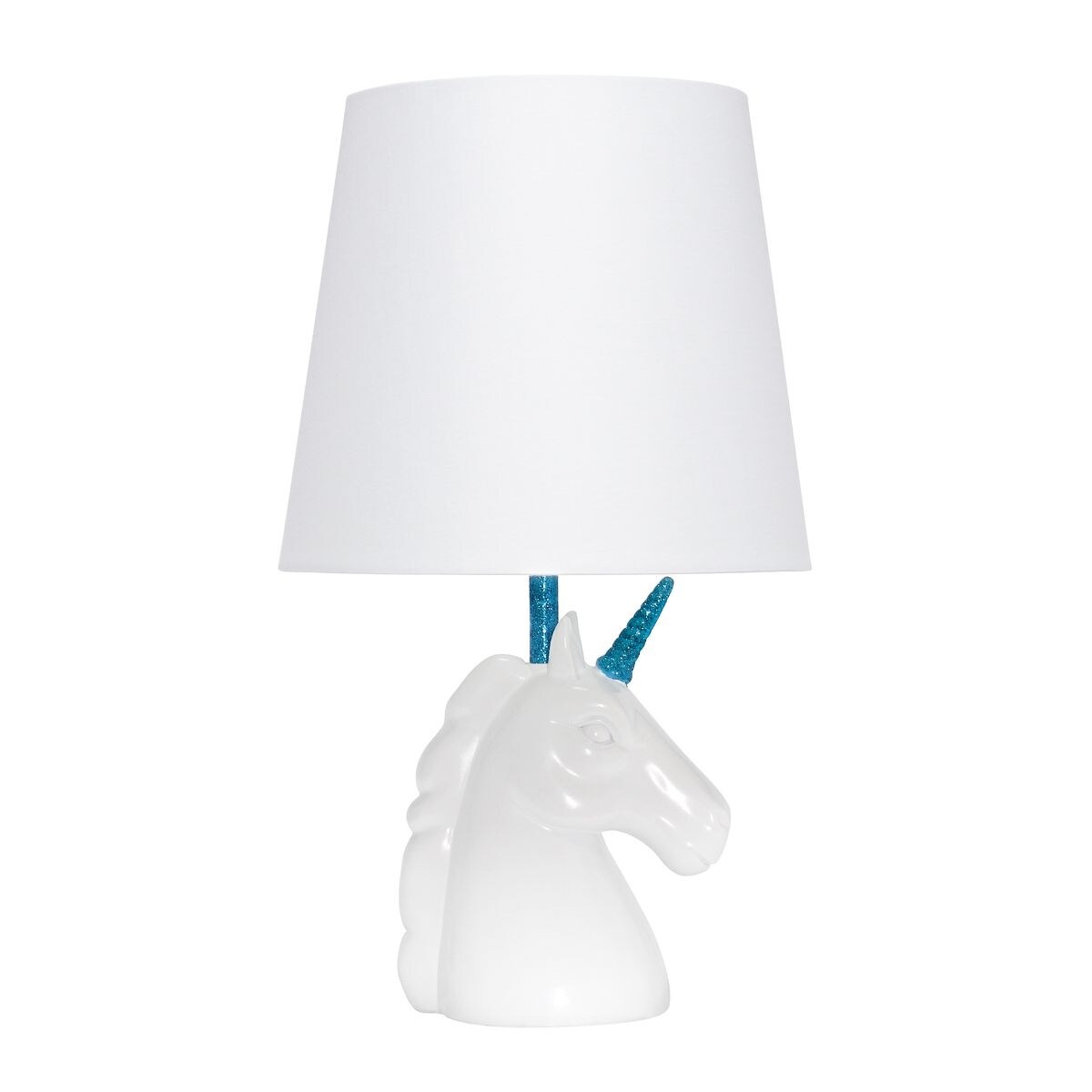 Simple Designs Sparkling Unicorn Table Lamp - Mycitystee
