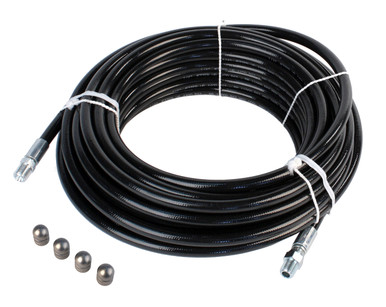 Sewer Jetter Hose  4 Nozzles 1/4
