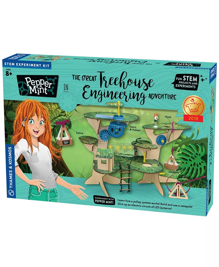 Thames Kosmos Pepper Mint in The Great Treehouse Engineering Adventure - Mycitystee