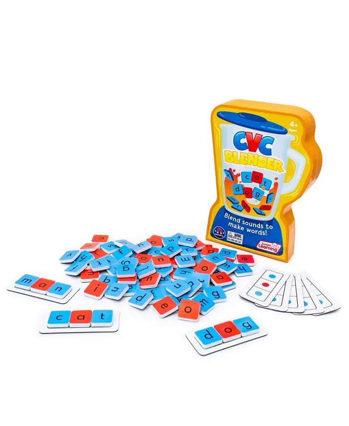 Junior Learning Consonant-Vowel-Consonant Blender Educational Learning Set， 106 Pieces - Mycitystee