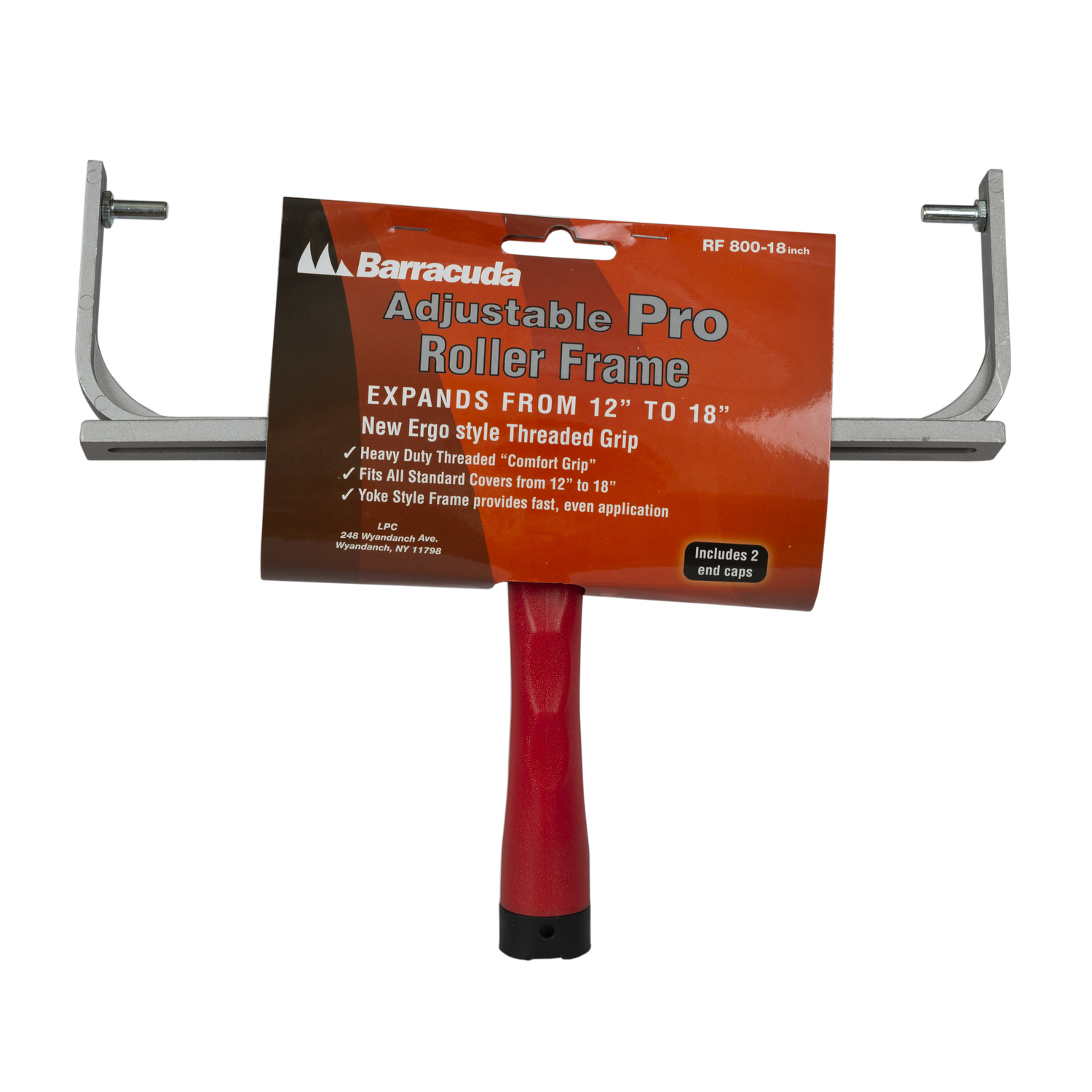Barracuda 18 in. W Adjustable Paint Roller Frame Threaded End - Mycitystee
