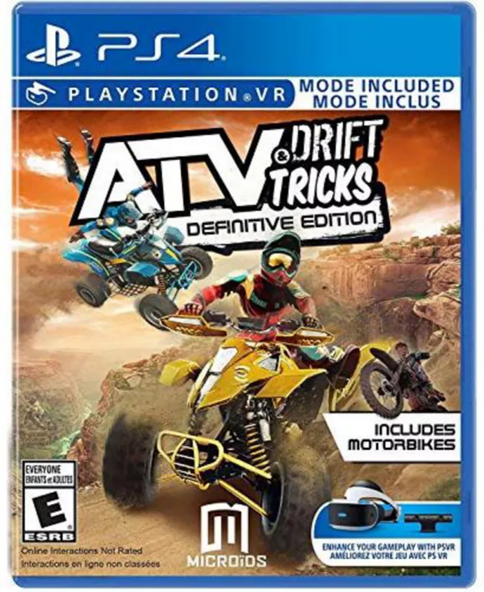 Maximum Games ATV Drift Tricks Definitive Edition PS4 - Mycitystee
