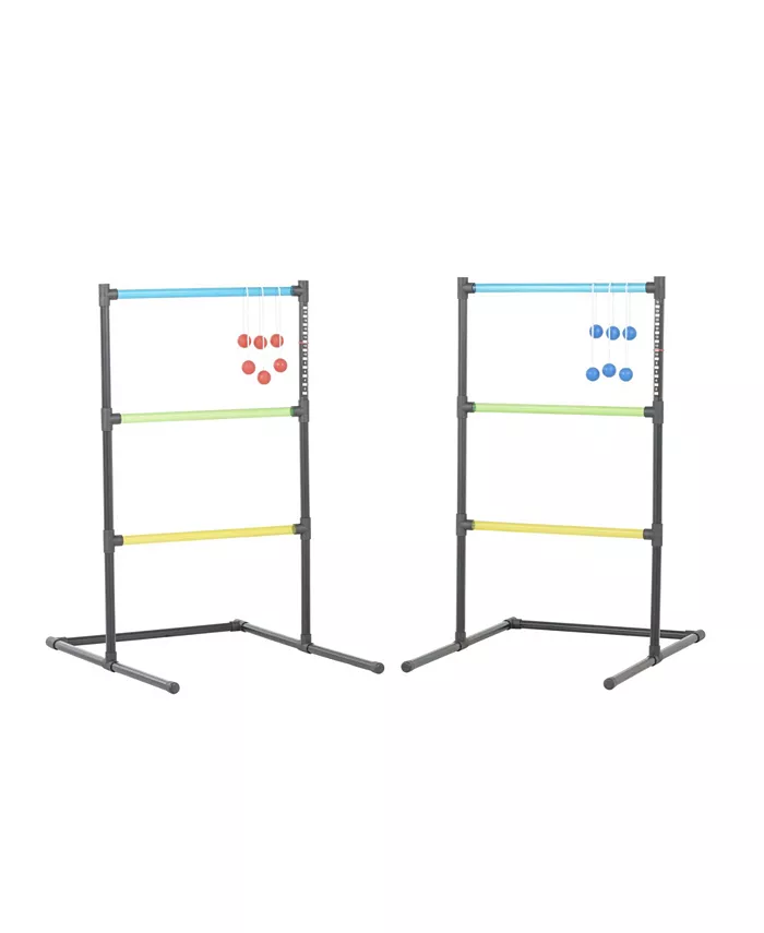 VIVA SOL Triumph LED Tournament Outdoor Bean Bag Toss Game Includes 8 Bean Bag Toss Bags - Mycitystee