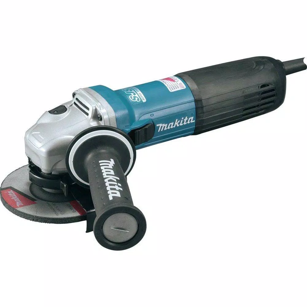 Makita 12 Amp 5 in. SJS II High-Power Angle Grinder and#8211; XDC Depot - Mycitystee