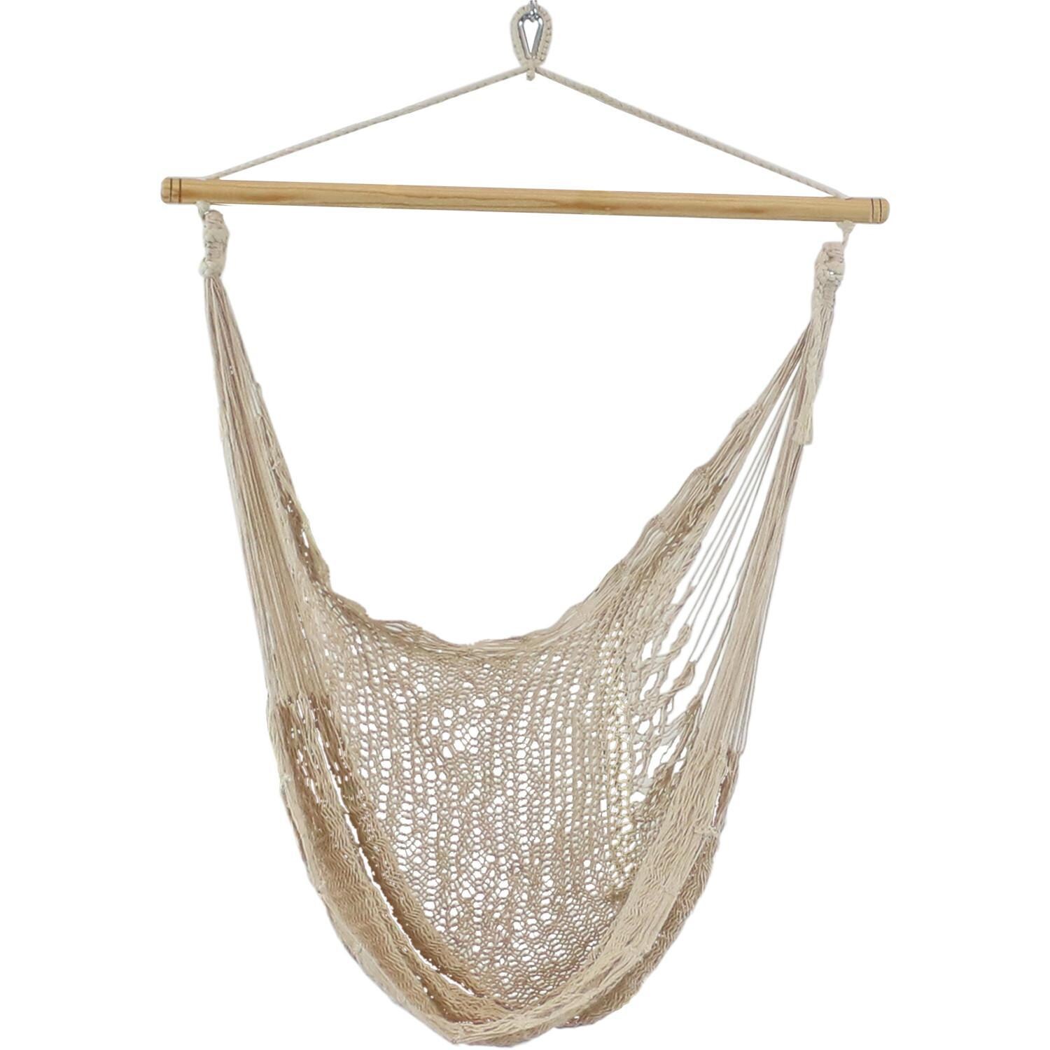 Ultimate Patio Hanging Mayan Rope Hammock Chair - Mycitystee