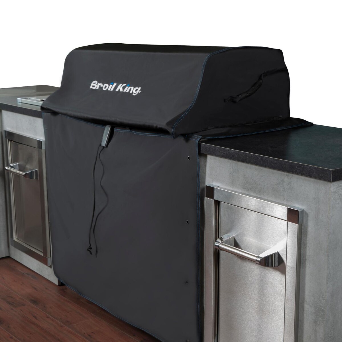 Broil King Premium Heavy Duty PVC Polyester Grill Cover For Built-In Imperial 490 and Regal S420 Grills - Mycitystee