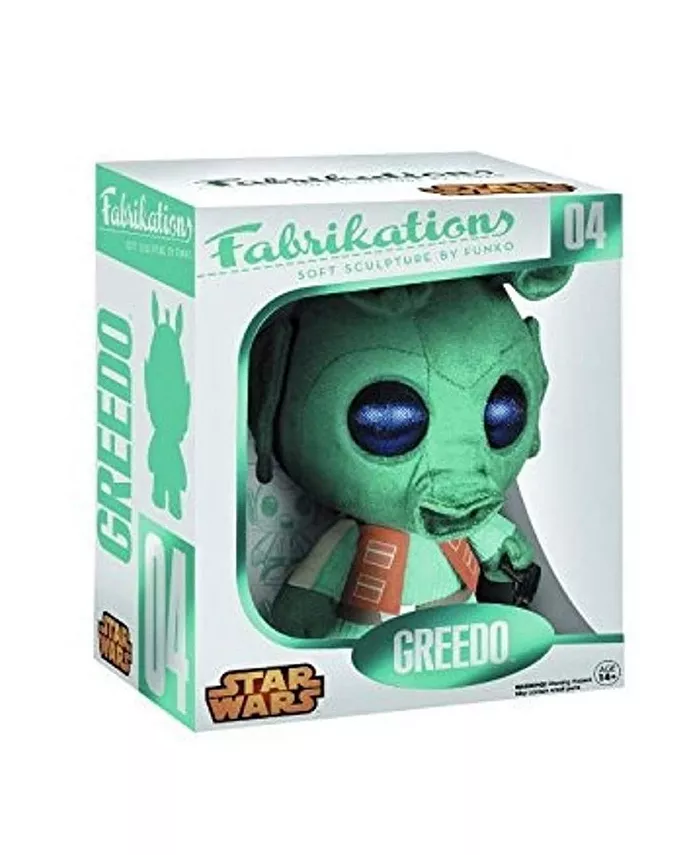 Funko Fabrikations Star Wars Greedo Soft Sculpture Plush Figure - Mycitystee